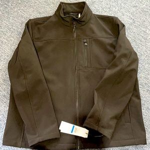 Beautiful light white coat keep you very warm